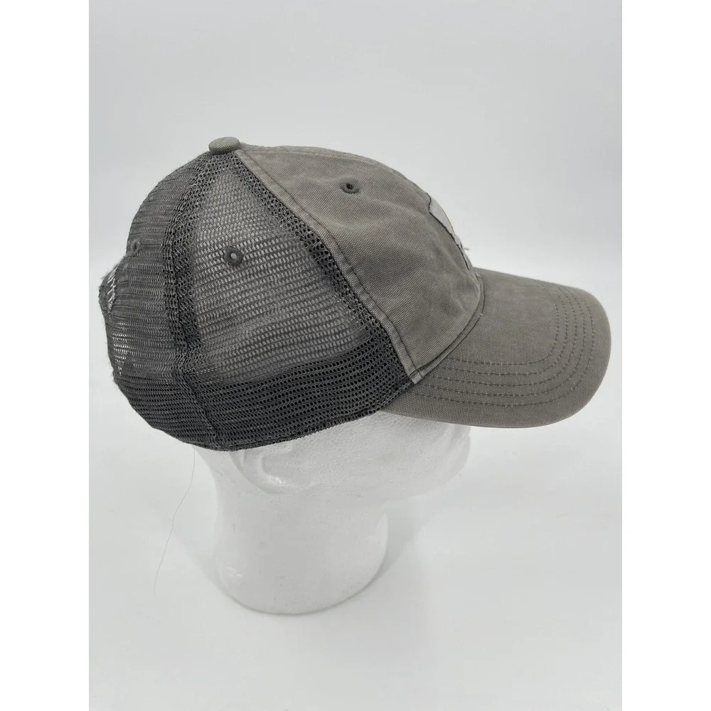 Carhartt Patch Hat Spell Out Script Logo Mesh Snap Back Trucker Baseball Dad Cap